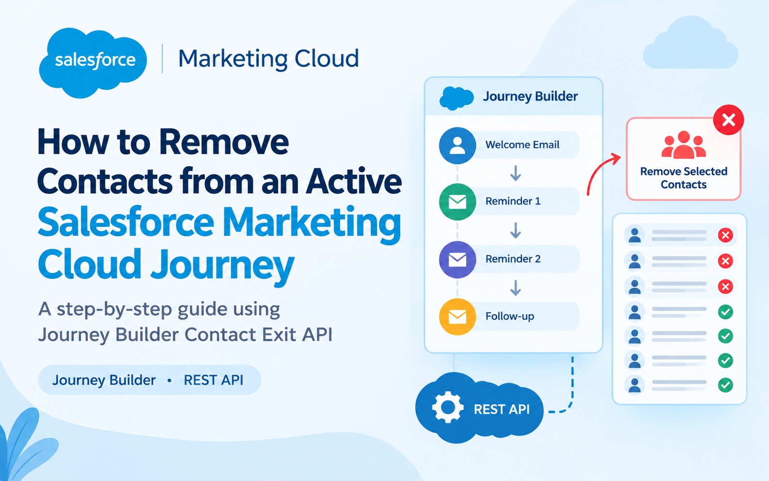 How to Remove Contacts from an Active Salesforce Marketing Cloud Journey Using REST API